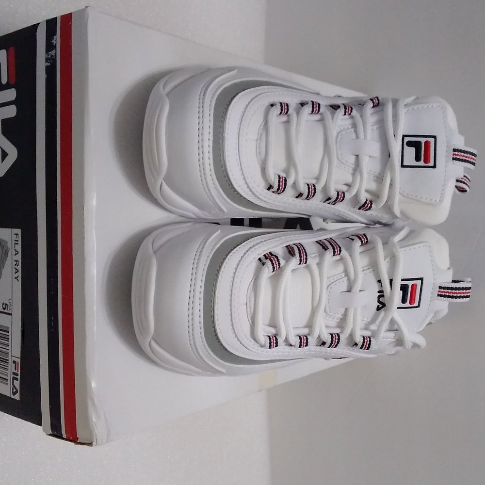 FILA RAY KID´S SHOES SIZE 5 - Picture 7 of 12
